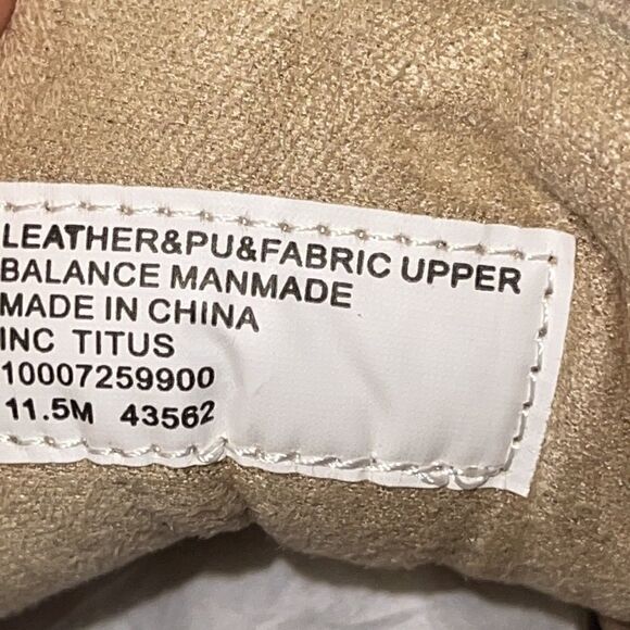 NWT INC men sneakers Titus Tan size 11 - Picture 7 of 7